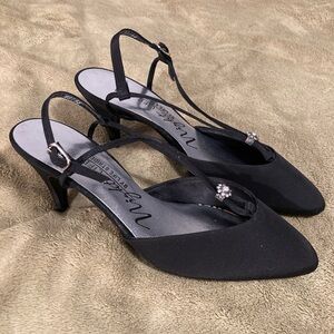 NIB Vintage Night Life by Life Stride Heeled Sandals Size 7.5M